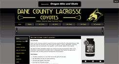 Desktop Screenshot of danecountylacrosse.org